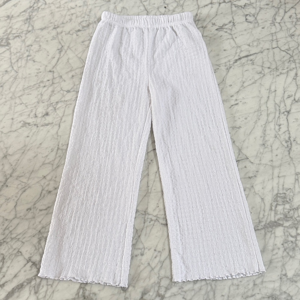 Cotton On Kids Girl’s Pants White Gauzey Sz 8